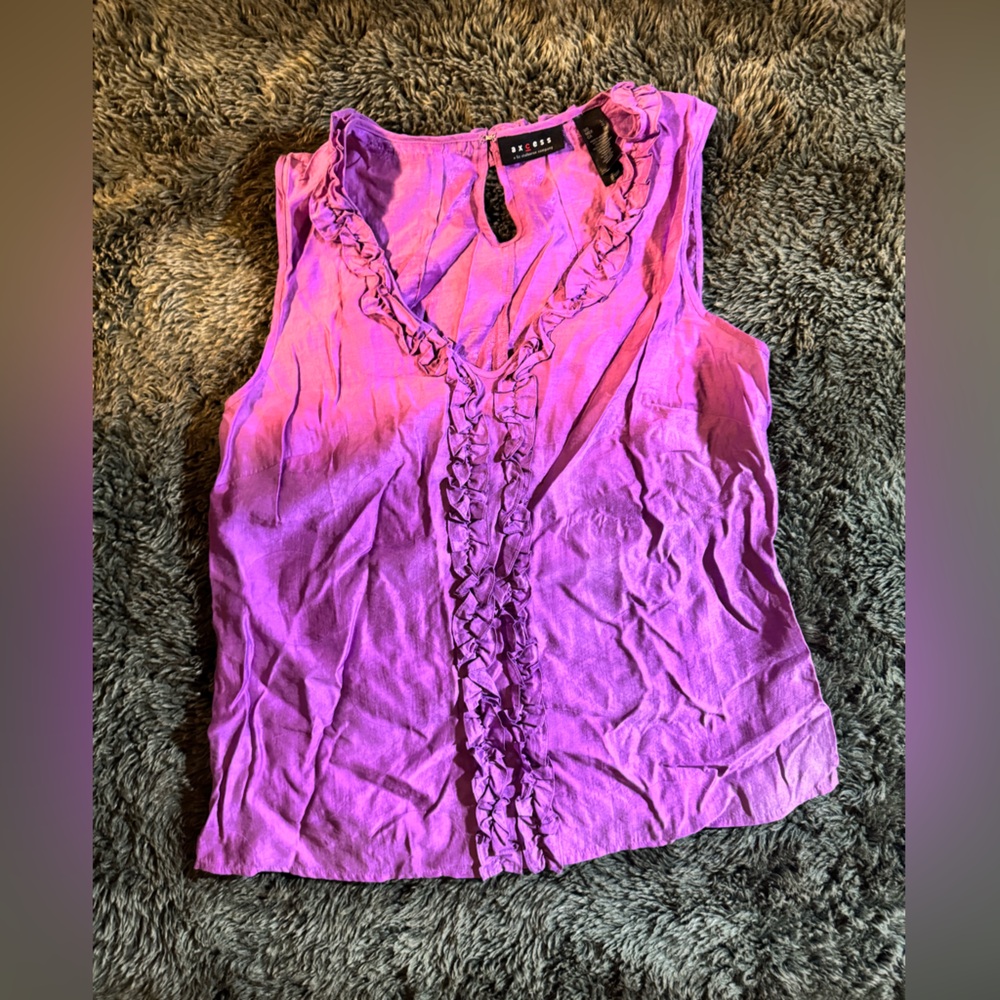 Purple large axcess blouse